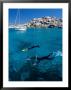 Two People Snorkelling, France by Jean-Bernard Carillet Limited Edition Pricing Art Print