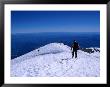 Climbers On Mt. Rainier Summit, Mt. Rainier National Park, Washington, Usa by Cheyenne Rouse Limited Edition Print