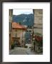 Cobblestone Street Down To Waterfront, Lake Orta, Orta, Italy by Lisa S. Engelbrecht Limited Edition Print
