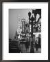 Brightly Lit Casinos Lining The Street by Peter Stackpole Limited Edition Print