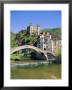 Doria's Castle And Medieval Bridge Across River Nervia, Dolceacqua, Liguria, Italy, Europe by Sheila Terry Limited Edition Print
