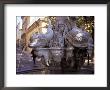 Fountain Of Four Dolphins, Aix En Provence, Bouches Du Rhone, Provence, France by John Miller Limited Edition Print
