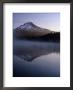 Early Morning Mist Over Mt. Hood Reflected In Trillium Lake, Mt. Hood, Usa by Ryan Fox Limited Edition Pricing Art Print