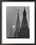 View Of The Kremlin And Spassky Tower Under Full Moon by Carl Mydans Limited Edition Print