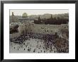 Crowd Gathers Before The Wailing Wall To Celebrate Shavuot by James L. Stanfield Limited Edition Print