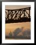 Bridge, River, And Skyline Full Of Air Pollution by Kenneth Garrett Limited Edition Pricing Art Print