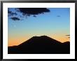 Crescent Moon Rising Over Old Volcano, Nm by Kevin Leigh Limited Edition Print