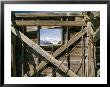 View Of Mount Blackburn Seen Through A Window In Kennicott by Rich Reid Limited Edition Print