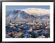 View Over Reykjavik In Winter, Iceland by Gavin Hellier Limited Edition Print