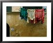 Washing Drying On The Island Of Procida In The Bay Of Naples, Procida, Campania, Italy by Jeffrey Becom Limited Edition Print