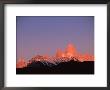Fitzroy Massif Peak At Sunset, Andes, Patagonia, Argentina, South America by Pete Oxford Limited Edition Print