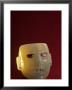 Ceremonial Green Alabaster Mask From Great Pyramid At Tenochtitlan, Templo Mayor, Aztec, Mexico by Kenneth Garrett Limited Edition Print