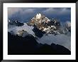 Snow-Capped Mountain Peak In Sunlight And Clouds, Peru by Richard I'anson Limited Edition Pricing Art Print