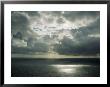Sunlight Shines Through Dark Clouds Onto The Seas Surface by Joel Sartore Limited Edition Print