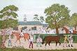 Les Jockeys A L'entrainement by Vincent Haddelsey Limited Edition Pricing Art Print