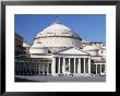 Piazza Del Plebiscito And San Francesco Di Paola Church, Naples, Campania, Italy by G Richardson Limited Edition Pricing Art Print