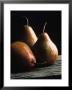 Detailed Image Of Three Pears On Wood Surface by Rick Souders Limited Edition Print