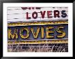 Close View Of An Old Drive-In Theater Sign by Stephen St. John Limited Edition Print
