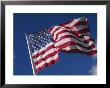 American Flag Flaps In Wind, Cle Elum, Washington, Usa by Nancy & Steve Ross Limited Edition Print