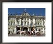 Horse And Carriage Outside Hermitage Museum by Roberto Gerometta Limited Edition Print