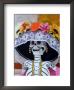 Skeleton On Day Of The Dead Festival, San Miguel De Allende, Mexico by Nancy Rotenberg Limited Edition Print