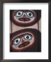 Tlingit Carved Faces On Chief Shakes Tribal House Historic Monument, Alaska by Rich Reid Limited Edition Pricing Art Print
