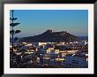 City Buildings And Tabarka Island And Its Genoese Fort, Tabarka, Jendouba, Tunisia by Bethune Carmichael Limited Edition Print