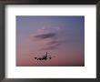 Airplane Preparing To Land Jfk International Airport At Twilight by Ira Block Limited Edition Pricing Art Print