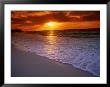 Sunrise Over The Caribbean Sea, Playa Del Carmen, Mexico by John Elk Iii Limited Edition Pricing Art Print
