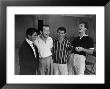 Singing Heartthrobs Paul Anka, Bobby Darin, Frankie Avalon And Pat Boone Singing by Peter Stackpole Limited Edition Print
