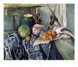 Still Life With Aubergines by Paul Cã©Zanne Limited Edition Print