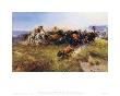 The Buffalo Hunt by Charles Marion Russell Limited Edition Pricing Art Print