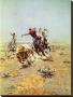 Cowboy Roping A Steer by Charles Marion Russell Limited Edition Print