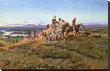 Men Of The Open Range by Charles Marion Russell Limited Edition Pricing Art Print