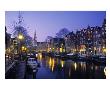 Prinsengracht, Amsterdam, Holland by Jon Arnold Limited Edition Print