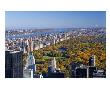 Uptown Manhattan And Central Park From The Viewing Deck Of Rockerfeller Centre, New York City by Gavin Hellier Limited Edition Print