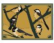 Chickadees by Michael Lavasseur Limited Edition Print