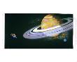Approaching Saturn by Ezra Jack Keats Limited Edition Print