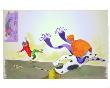 Dogs On Skates Ii by Ezra Jack Keats Limited Edition Print