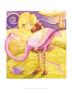 Alice With Flamingo by Gosia Mosz Limited Edition Print