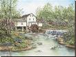 Pigeon Hollow Mill by Sherry Masters Limited Edition Pricing Art Print