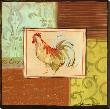 Patchwork Rooster I by Jennifer Sosik Limited Edition Print