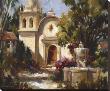 Mission Fountain by Betty Carr Limited Edition Print