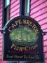 Fish And Chips Sign, Cape Breton, Sydney, Nova Scotia, Canada by Greg Johnston Limited Edition Print