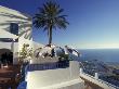 Restaurant Terrace On The Mediterranean Sea, Tunisia by Michele Molinari Limited Edition Print