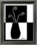 Minimalist Flower In Vase I by Jennifer Goldberger Limited Edition Print
