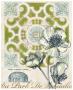 Antique Garden Plan by Devon Ross Limited Edition Print