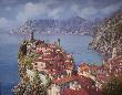 Cinque Terre by Guido Borelli Limited Edition Pricing Art Print