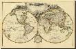 Mappemonde, C.1782 by Jean Janvier Limited Edition Print