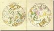 Circumpolar Map For Each Month Of The Year, C.1835 by Elijah H. Burritt Limited Edition Print